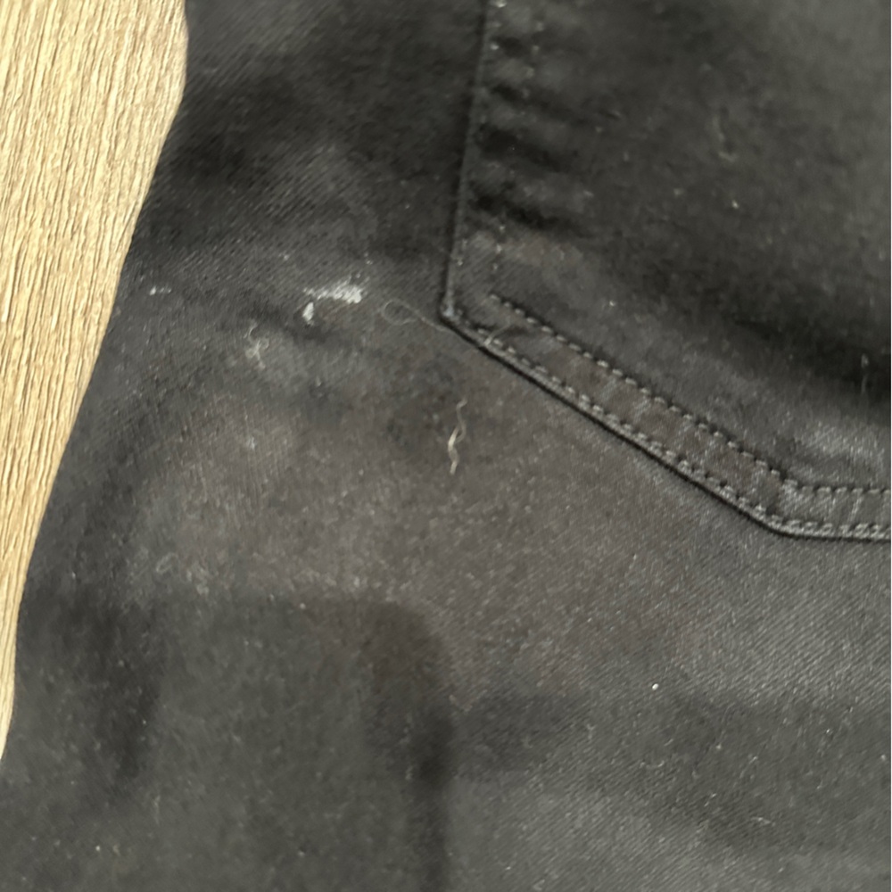 7 For All Mankind Jet Black Denim - Picture 9 of 9